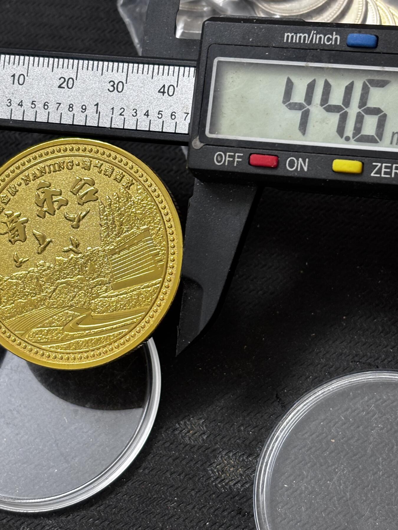 文馨钱币收藏 2026新年第五场（第 291 场）【长期接代拍品】 全新南京夫子庙大型精制铜章