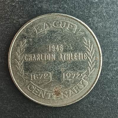 逸泉钱币2026第十四场世界各国散币纪念币A1214-1613 - 1468 英国布拉德福德城俱乐部足总杯百年纪念章