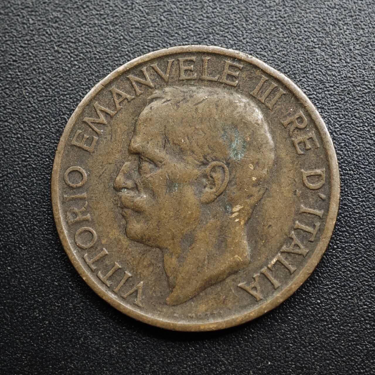 【淘币小摊】限时拍第八百五十七拍  老铜币场  满百包邮可预留两周  周一统一发货  意大利1921年10分蜜蜂铜币