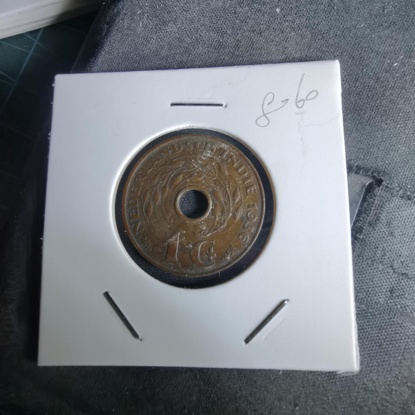 沼泽如烟--第980场 荷属东印度1936年一分