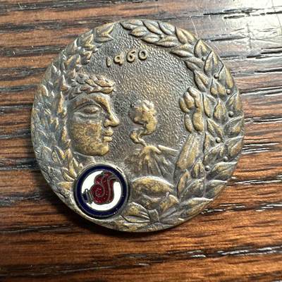 蒂克钱币-第58场 外国散币 奥运/博览会纪念章免佣限时拍 - 1960年日本第15回国民体育大会参加章