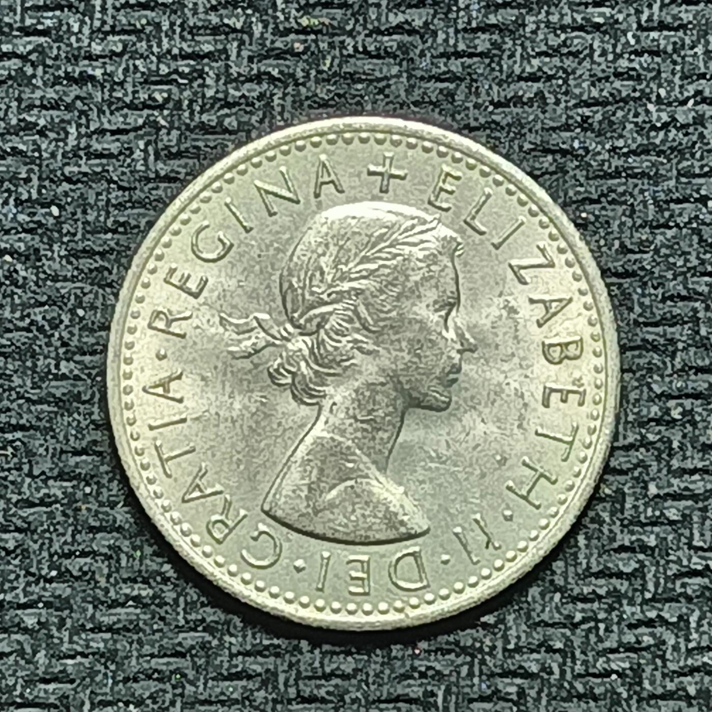 逸泉钱币2026B世界钱币纪念币纸币第八组B831-1230 953英国6便士