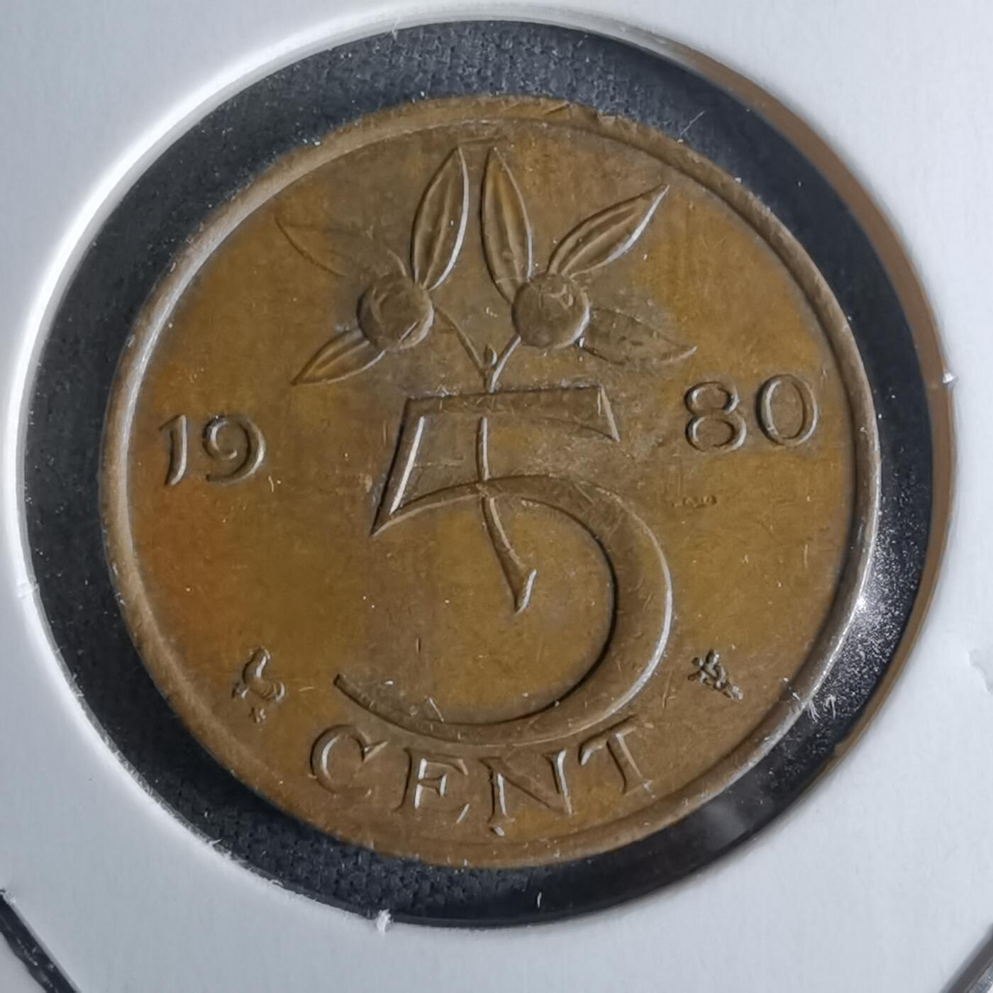 沼泽如烟--第979场 荷兰1980年五分