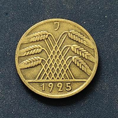 【全场包邮】纯粹捡漏拍498场-持续更新中 - 德国魏玛共和国1925年10芬尼