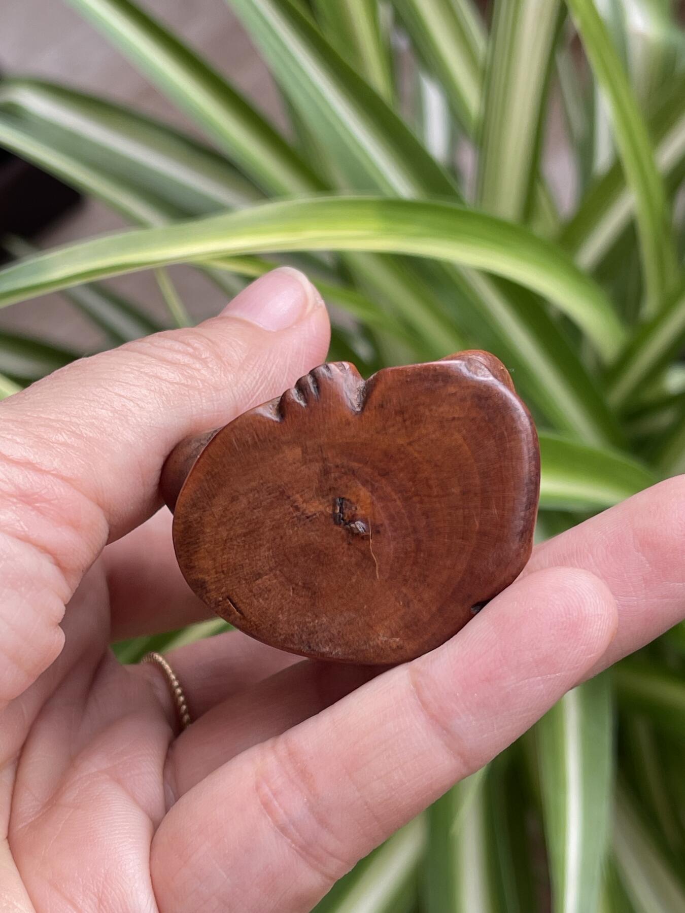 喵了个咪的第三期木器杂项小摆件拍卖 黄杨木佛