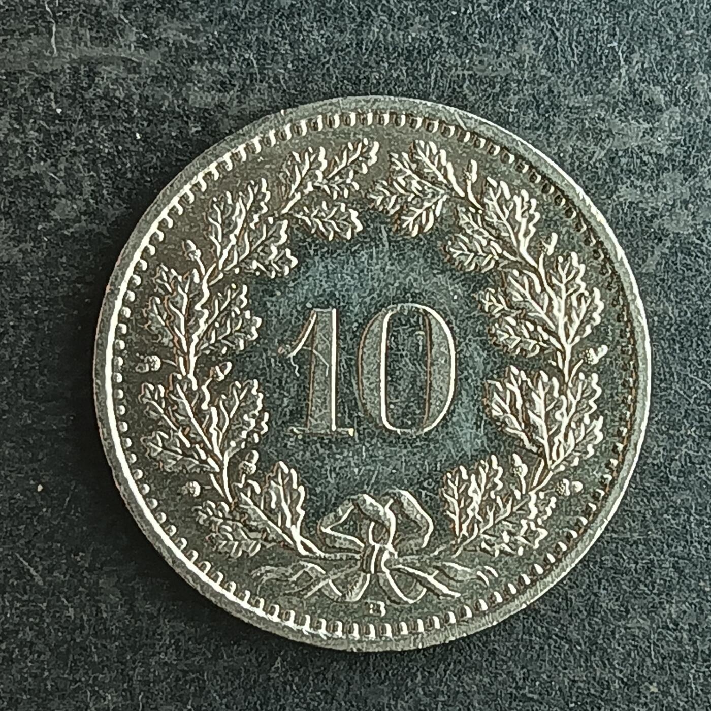 逸泉钱币2026第十四场世界各国散币纪念币A1214-1613 1442 瑞士10分