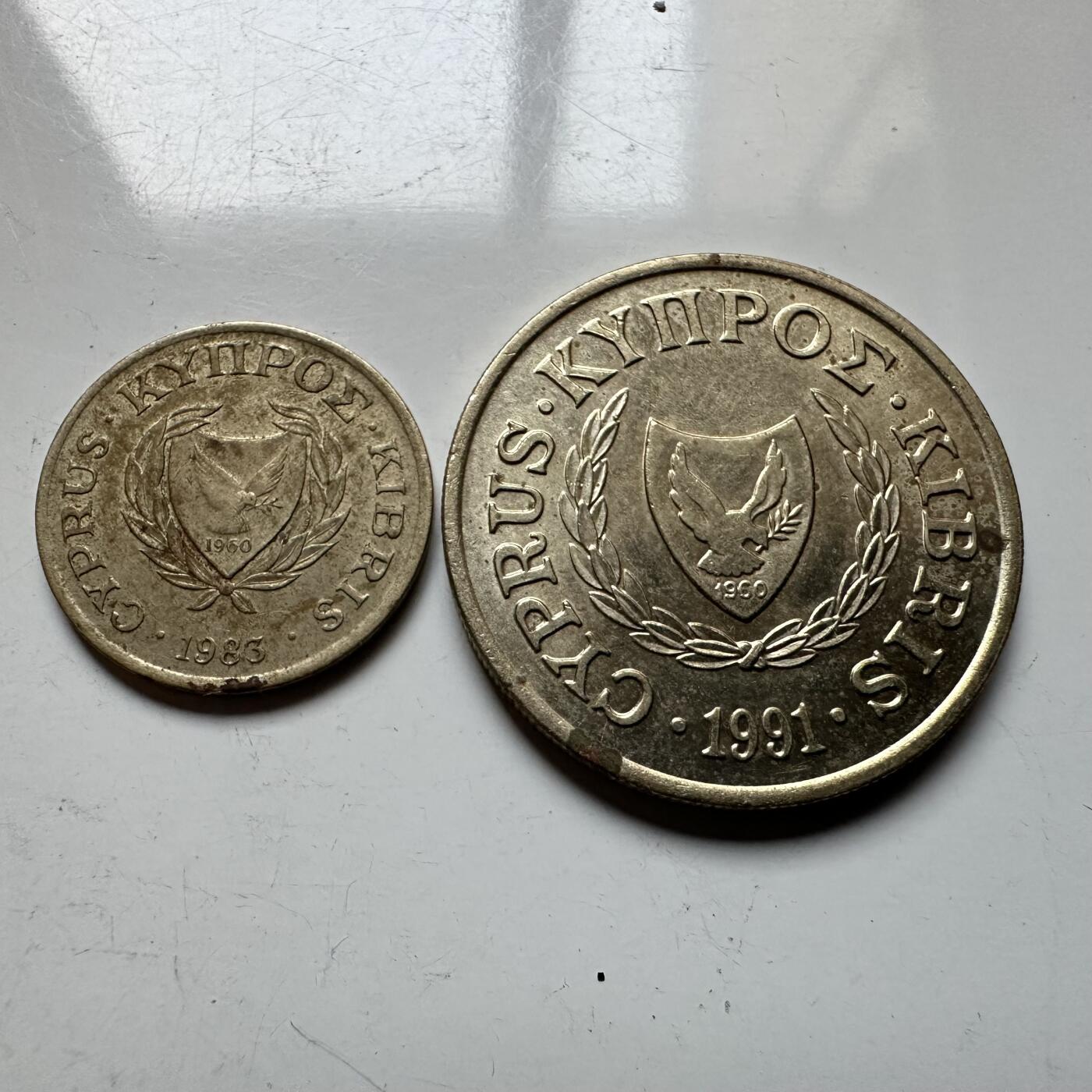 🌹外币初藏🌹🐯2026年第14场  每周二四六晚8️⃣点 接代拍 塞浦路斯2枚