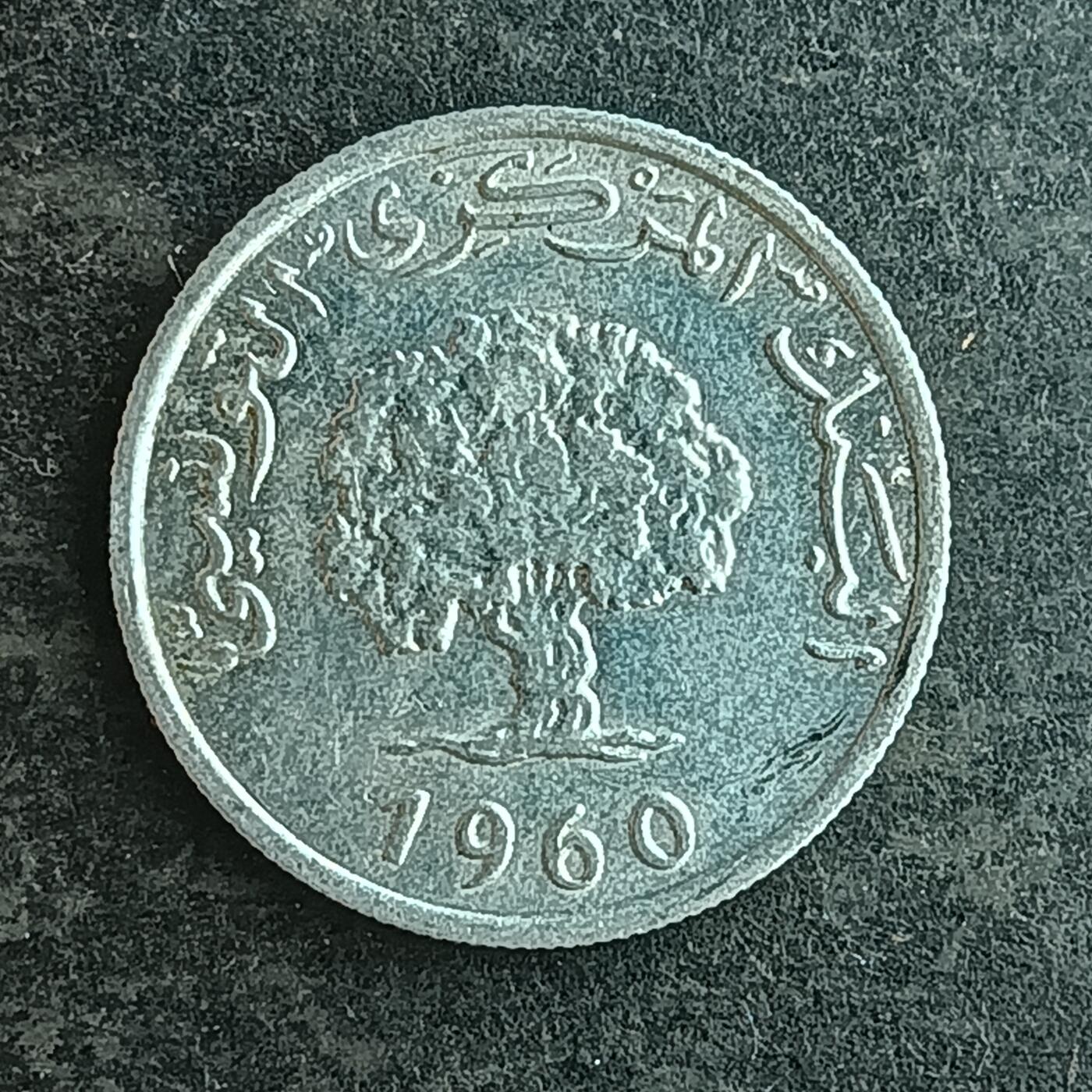 逸泉钱币2026第十四场世界各国散币纪念币A1214-1613 1524突尼斯1米利姆