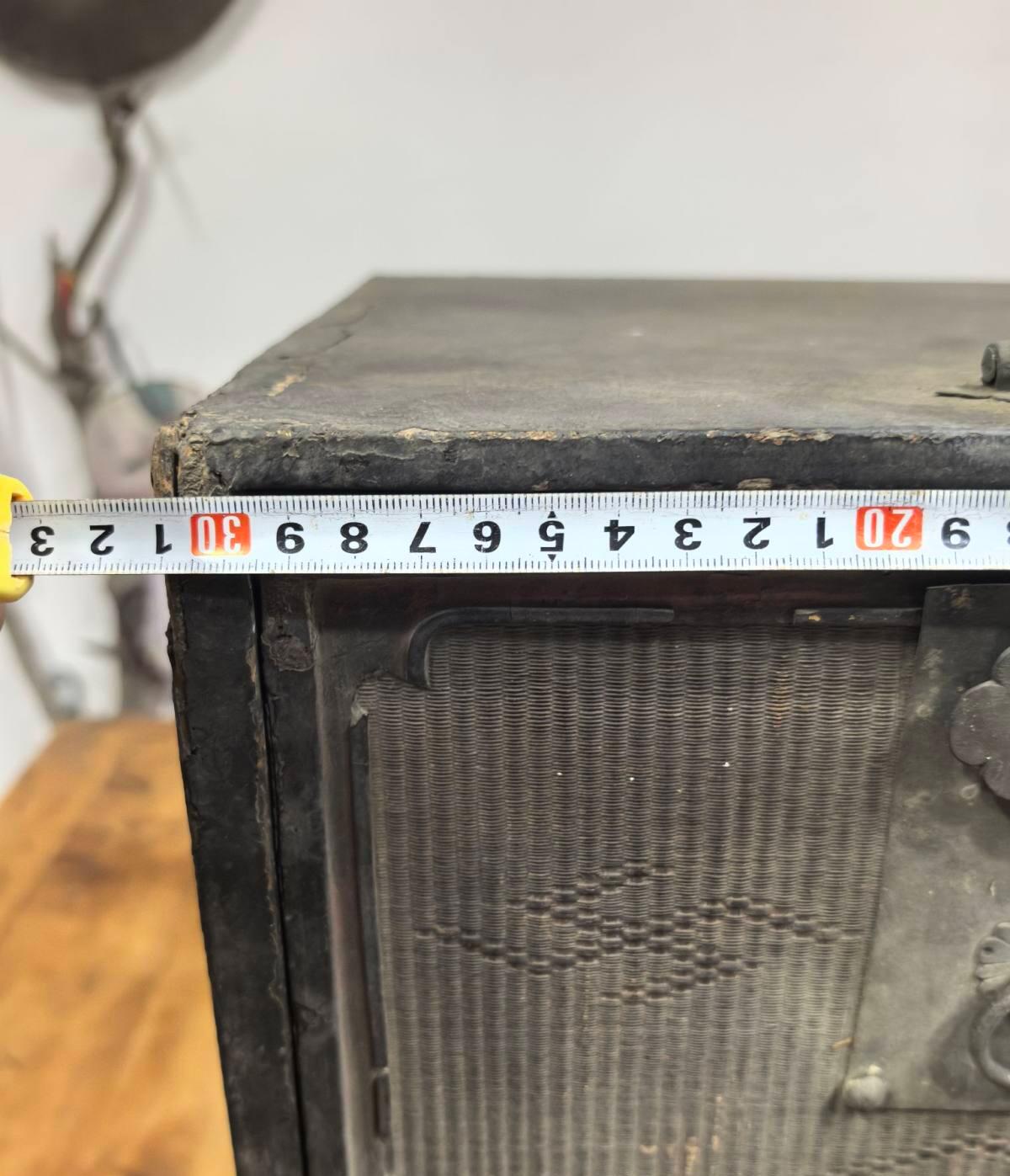 明代清早徽工大漆竹丝书箱