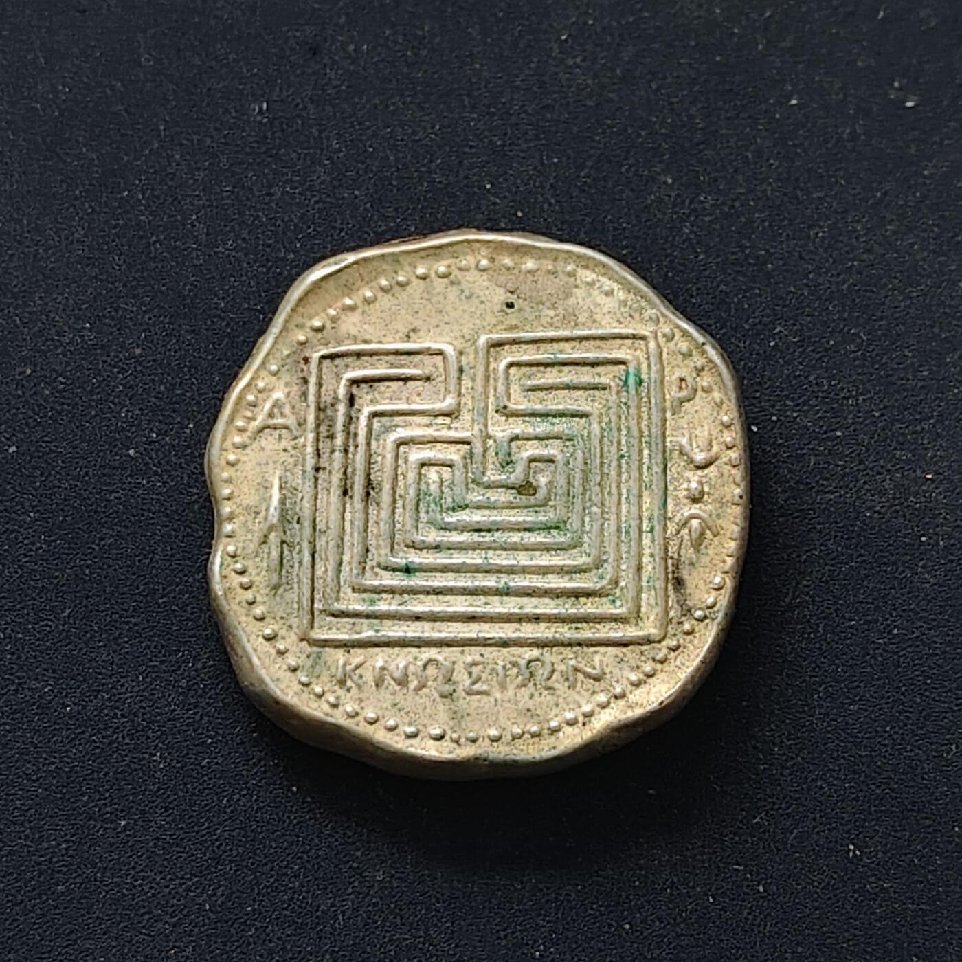 【全场包邮】纯粹捡漏拍498场-持续更新中 【古币·自辨】古希腊/罗马早期打制币-迷宫（材质自辨无售后）