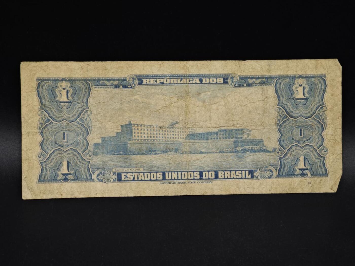 【淘币小摊】实时拍第八百五十六拍   无佣金福利纸币场   满百包邮可预留二周 每周一统一发货   墨西哥1克鲁塞罗纸币【有折】