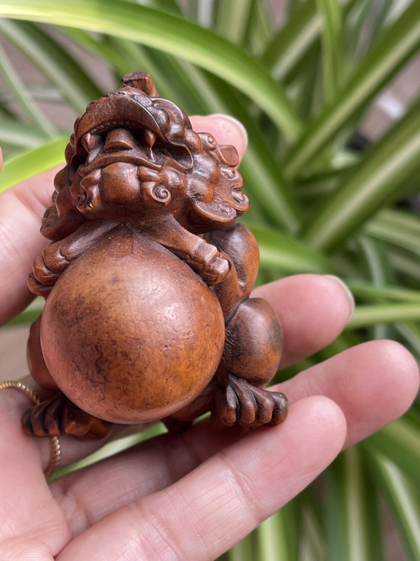 喵了个咪的第三期木器杂项小摆件拍卖 黄杨木有求必应