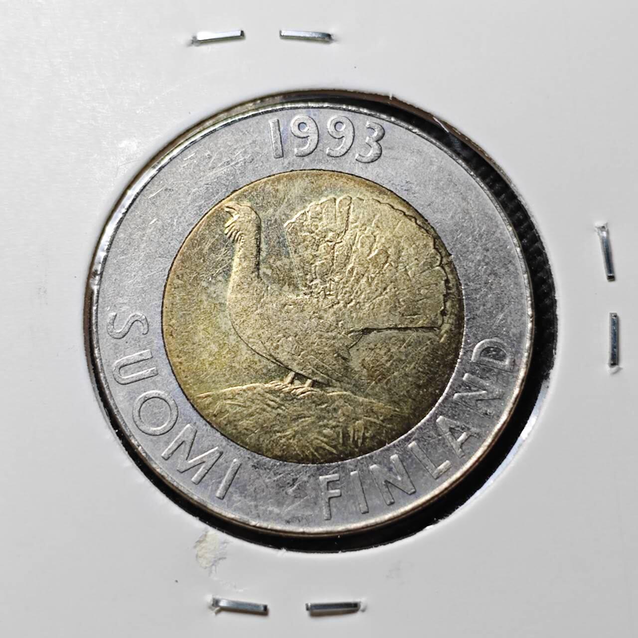 KK钱币收藏小铺  第390期  2月预留时间 周末发货  芬兰10马克双色币