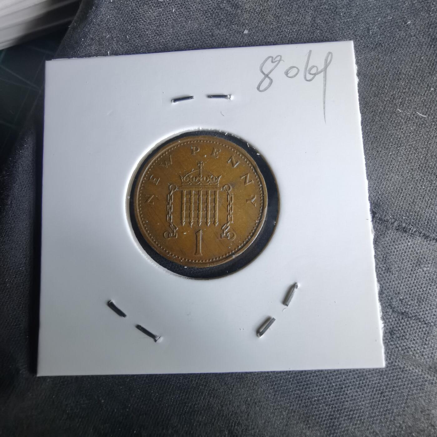 沼泽如烟--第980场 英国1979年1便士