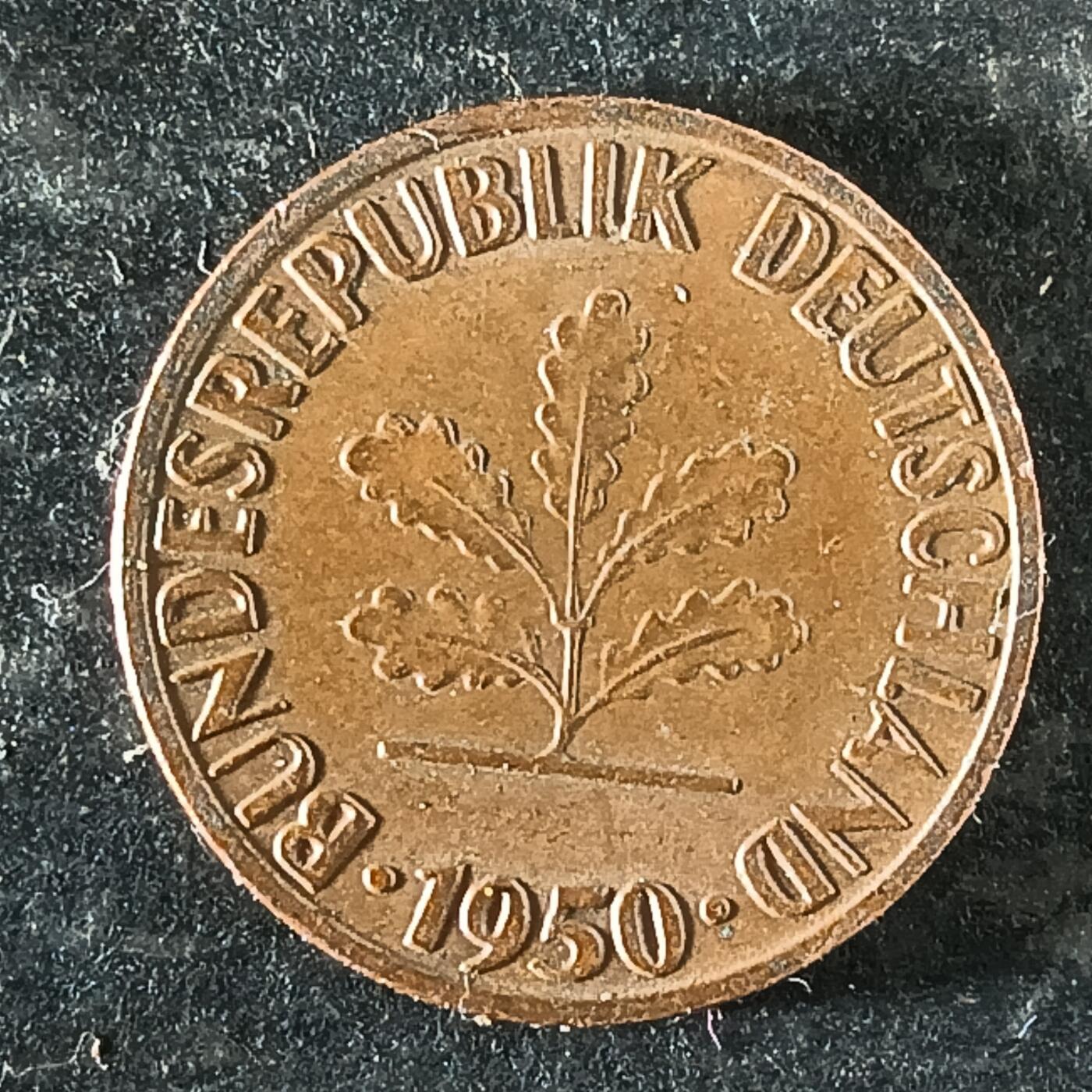 逸泉钱币2026第十四场世界各国散币纪念币A1214-1613 1595联邦德国1份尼