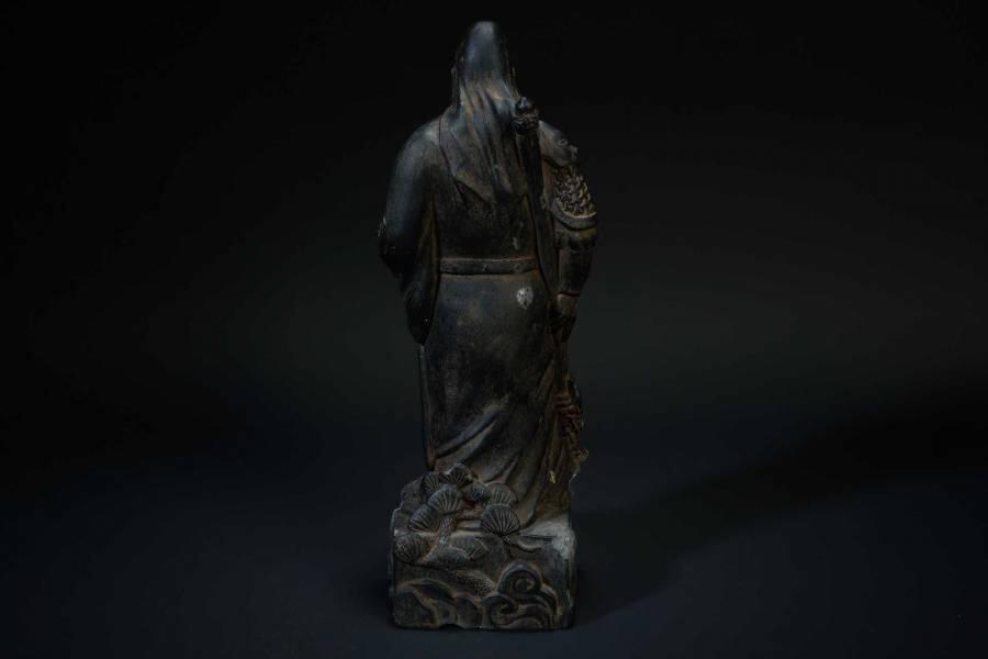 上海都达杂项专场十二（全场包邮】 石雕关公摆件83-86