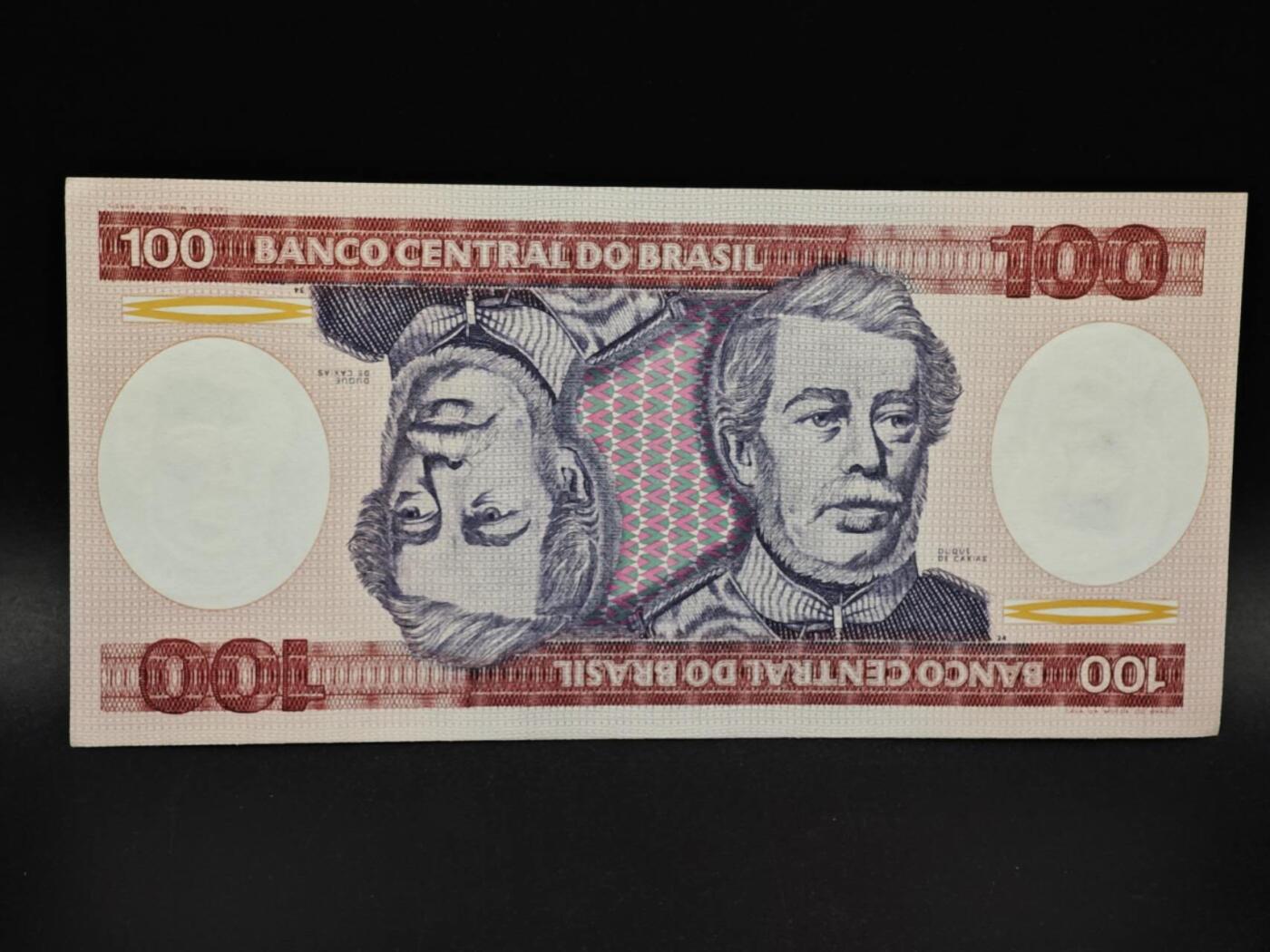 【淘币小摊】实时拍第八百五十六拍   无佣金福利纸币场   满百包邮可预留二周 每周一统一发货   巴西100克鲁塞罗纸币【有折】