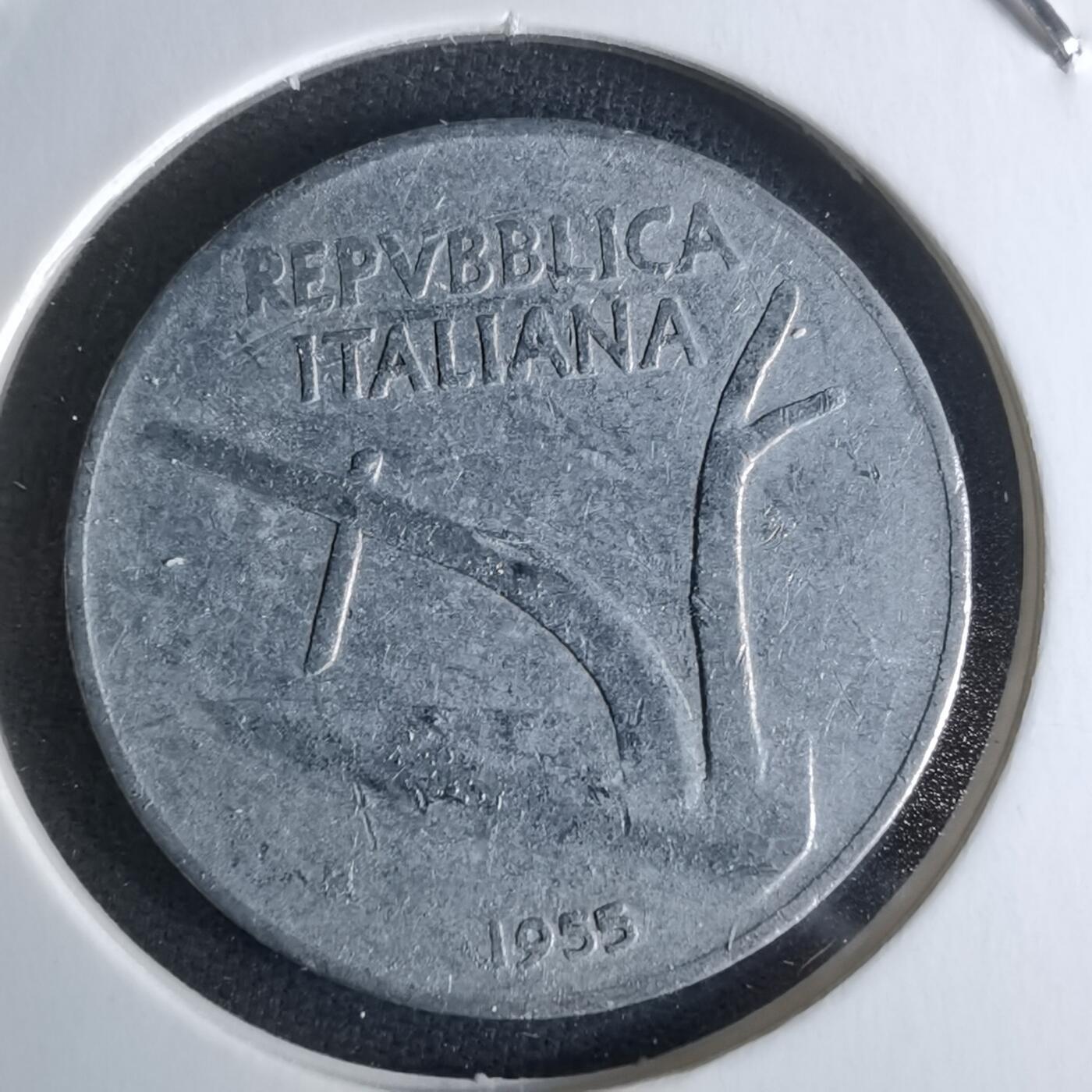 沼泽如烟--第979场 意大利1955年10里拉