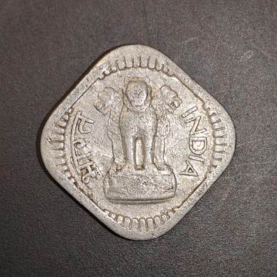 2026C2逸泉钱币C2世界各国纸钞钱币纪念币专场第七场C2 1-420 - 302印度5派士镍币