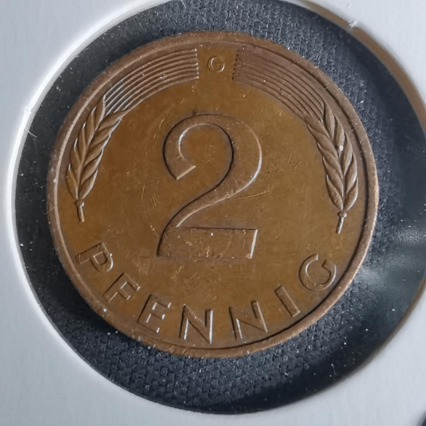 沼泽如烟--第979场 德国1990年2芬尼