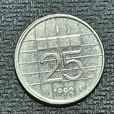 逸泉钱币2026B世界钱币纪念币纸币第八组B831-1230 - 971荷兰25分