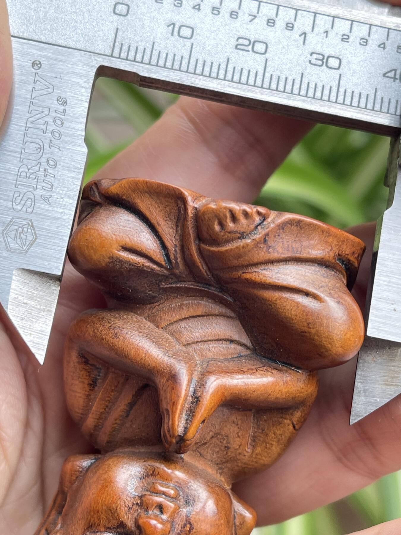 喵了个咪的第三期木器杂项小摆件拍卖 黄杨木佛