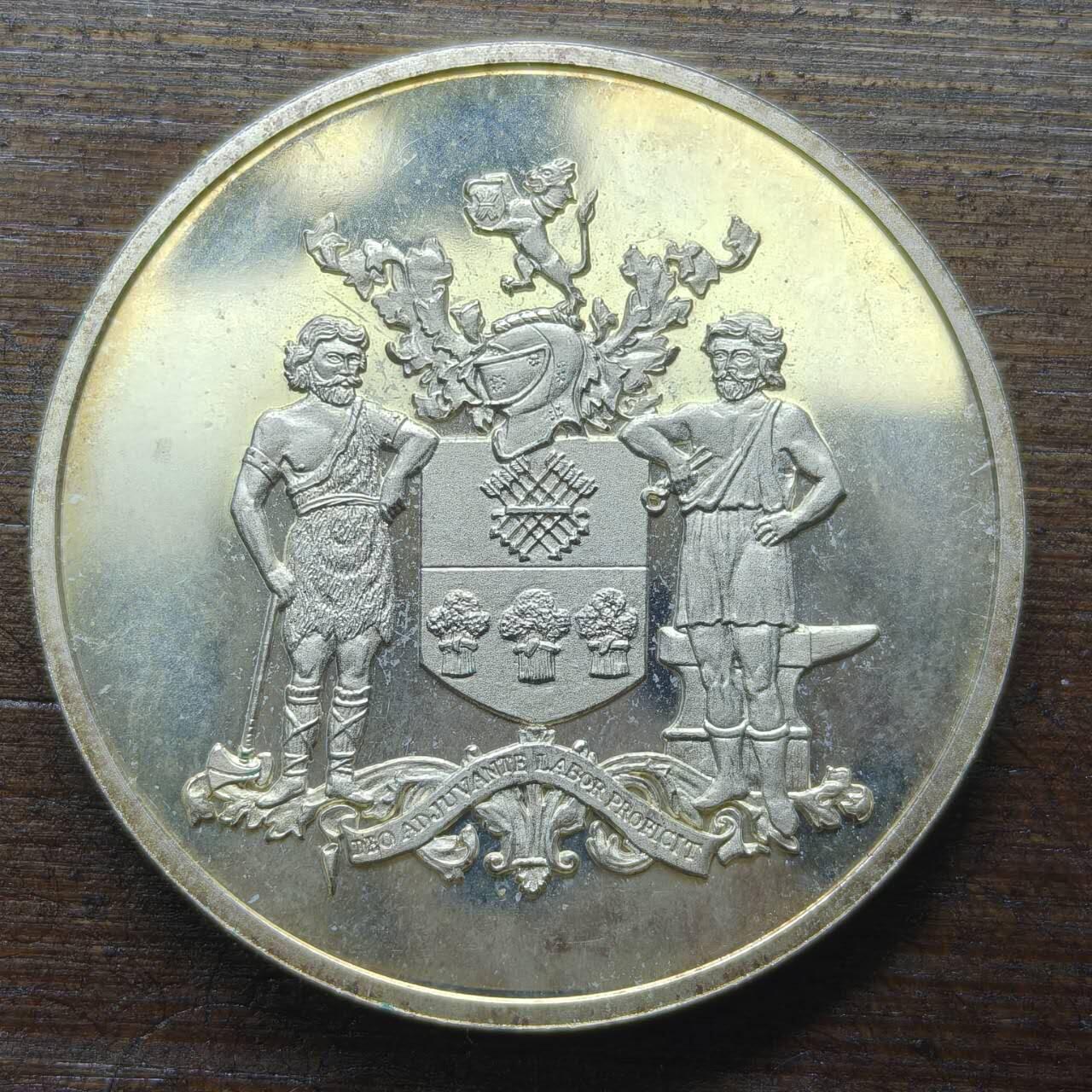 【春节前最后一拍，下一场3.3号】★第139加场★银币专场 不寄存，200包邮。不满200元，支付5元运费。《接受代拍 代送NGC评级》 2【无寄存】谢菲尔德冶炼厂纪念银章 25.4g