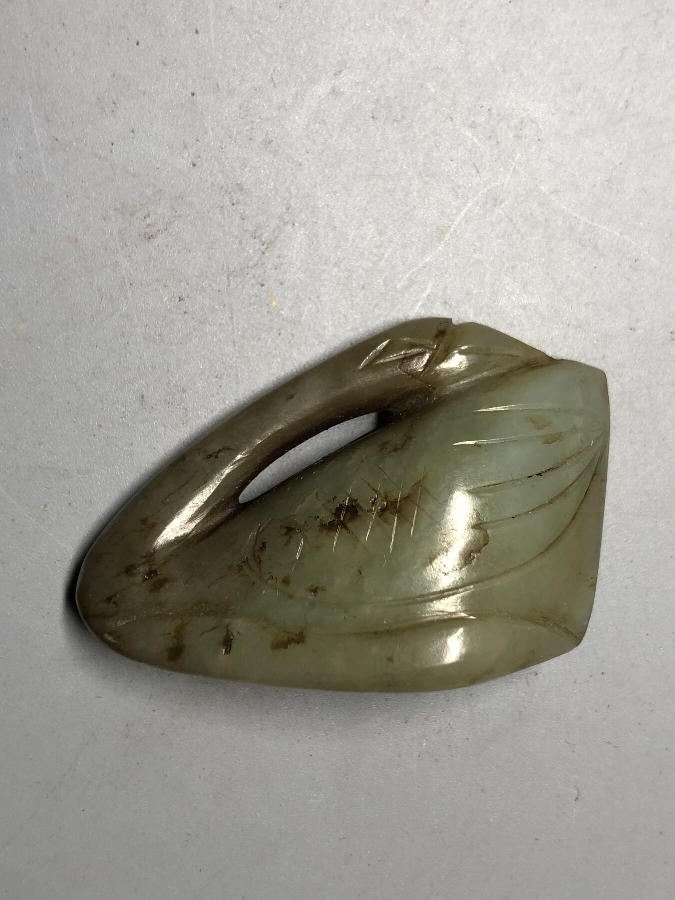 喵了个咪的第三期木器杂项小摆件拍卖 和田玉鹅