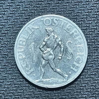 逸泉钱币2026B世界钱币纪念币纸币第八组B831-1230 - 875奥地利1先令