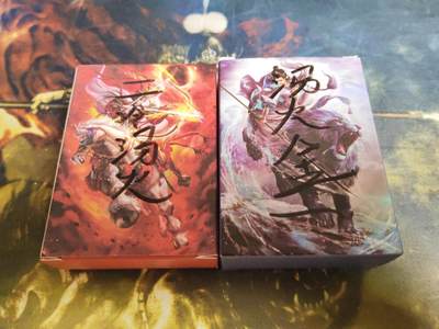 阳大大卡牌拍卖第97期（持续收拍品，周六晚上九点截拍，进群福利早知道） - 【半粗套】卡德曼 巾帼水浒传 烫金（半粗） 第一弹+第二弹 全套 已绝迹