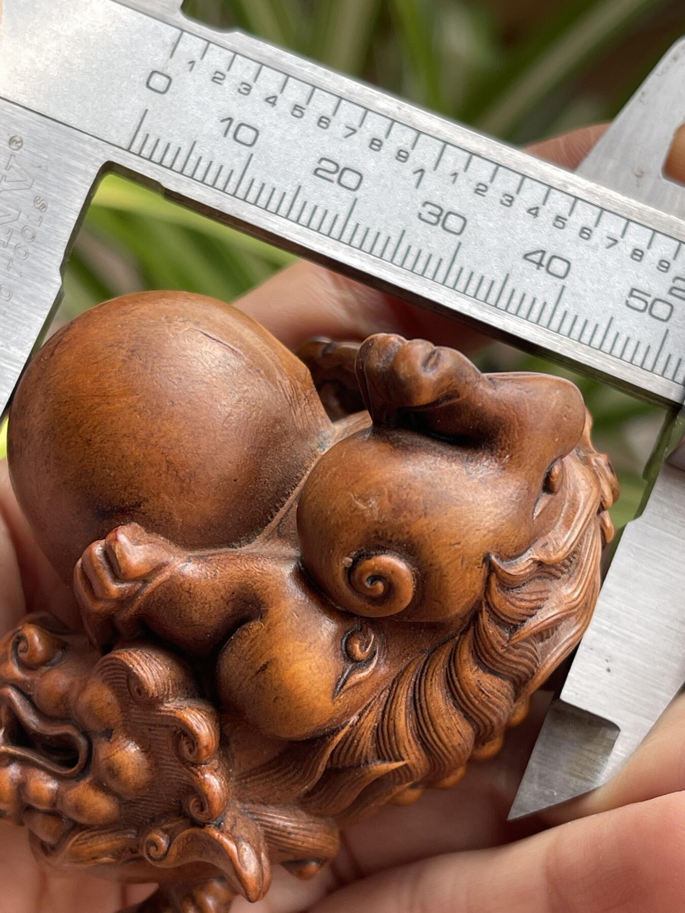 喵了个咪的第三期木器杂项小摆件拍卖 黄杨木有求必应