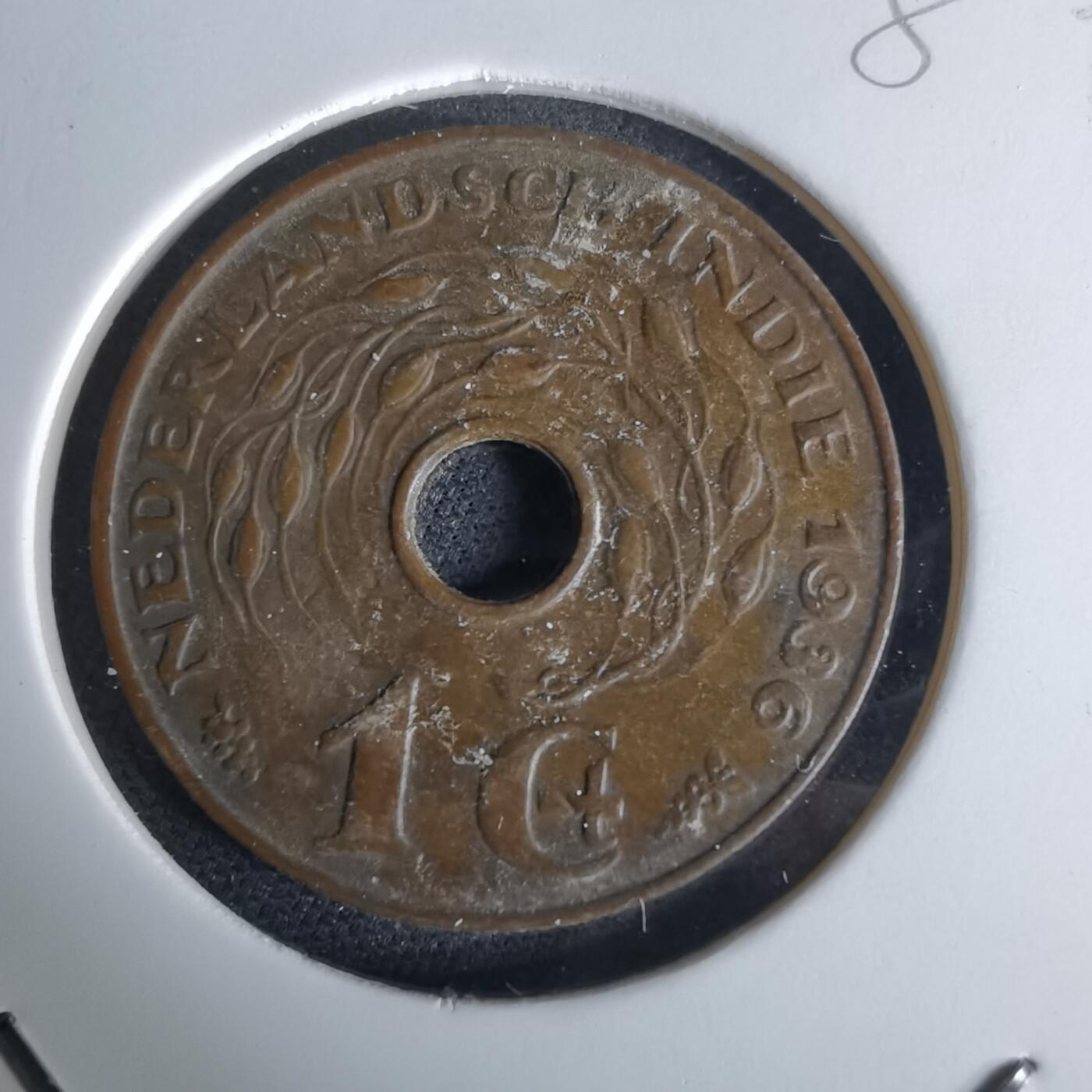 沼泽如烟--第980场 荷属东印度1936年一分