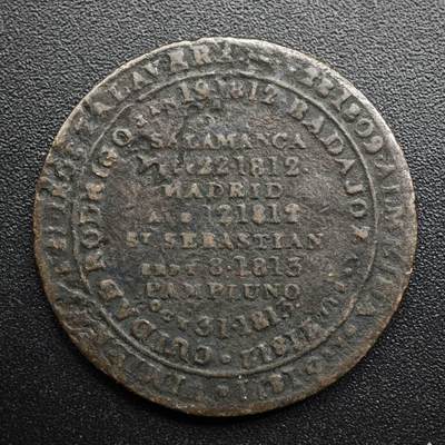 【淘币小摊】限时拍第八百五十七拍  老铜币场  满百包邮可预留两周  周一统一发货  - 英国1812年半便士铜币代币