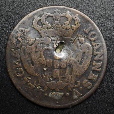 【淘币小摊】限时拍第八百五十七拍  老铜币场  满百包邮可预留两周  周一统一发货  - 葡萄牙1744年10瑞斯铜币