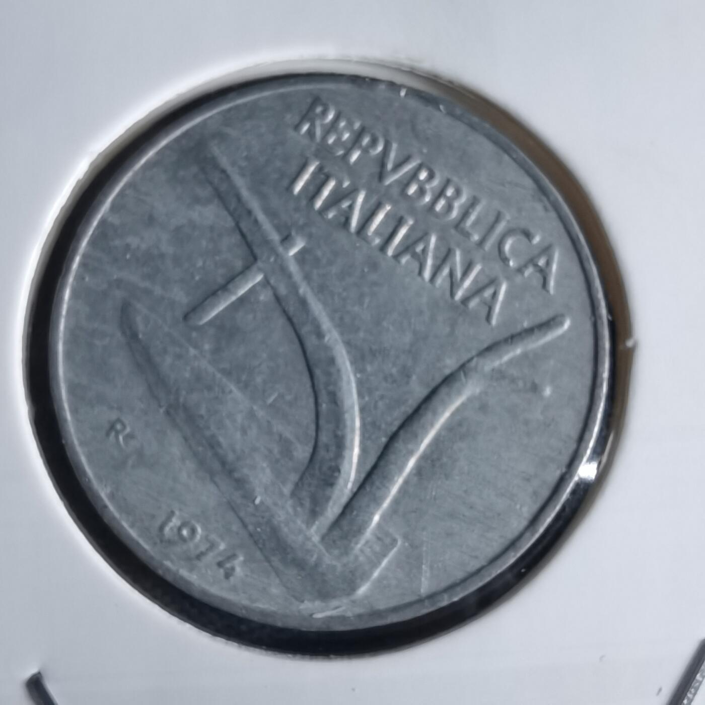 沼泽如烟--第980场 意大利1974年10里拉