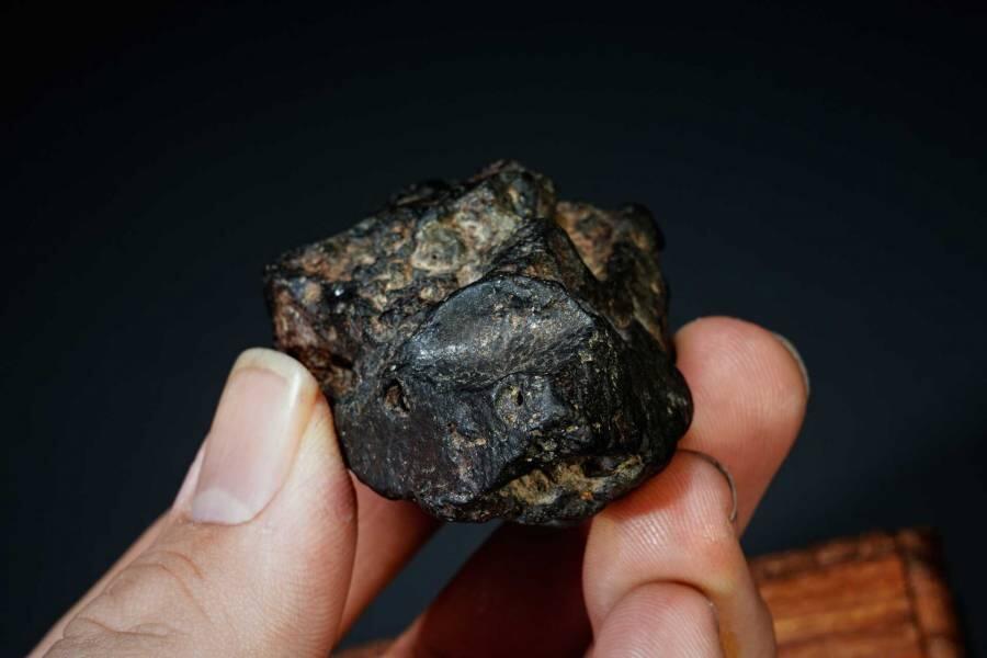 上海都达杂项专场十二（全场包邮】 陨石连座89-2