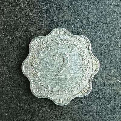 逸泉钱币2026第十四场世界各国散币纪念币A1214-1613 - 1545 东加勒比2分