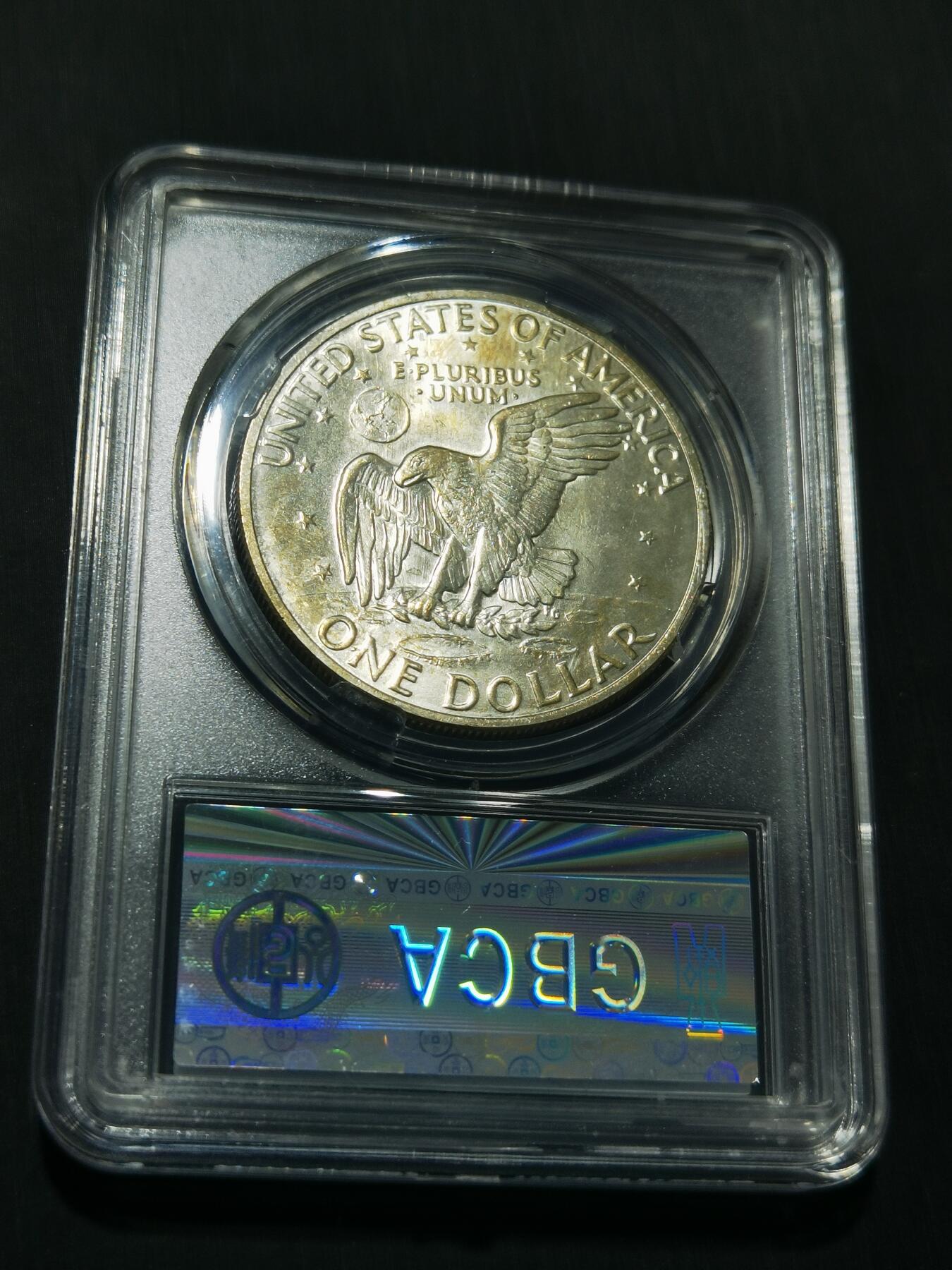 天下钱庄专场欢迎参拍 美国艾森豪威尔一美元银币