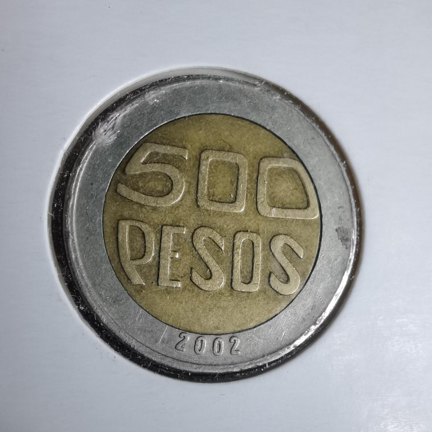 沼泽如烟--第981场 哥伦比亚2002年500比索