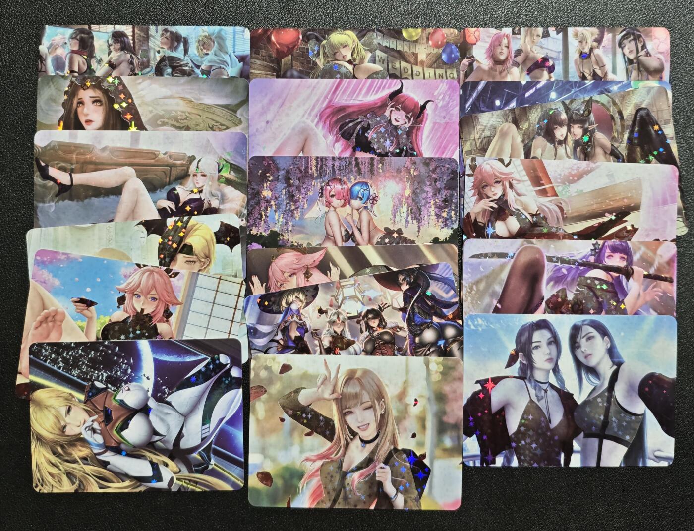 天玑星卡拍第168期《2.3周二截拍艺气风发》持续收拍收评中 满赠卡需备注 动漫美女 星光 十八张 自制卡