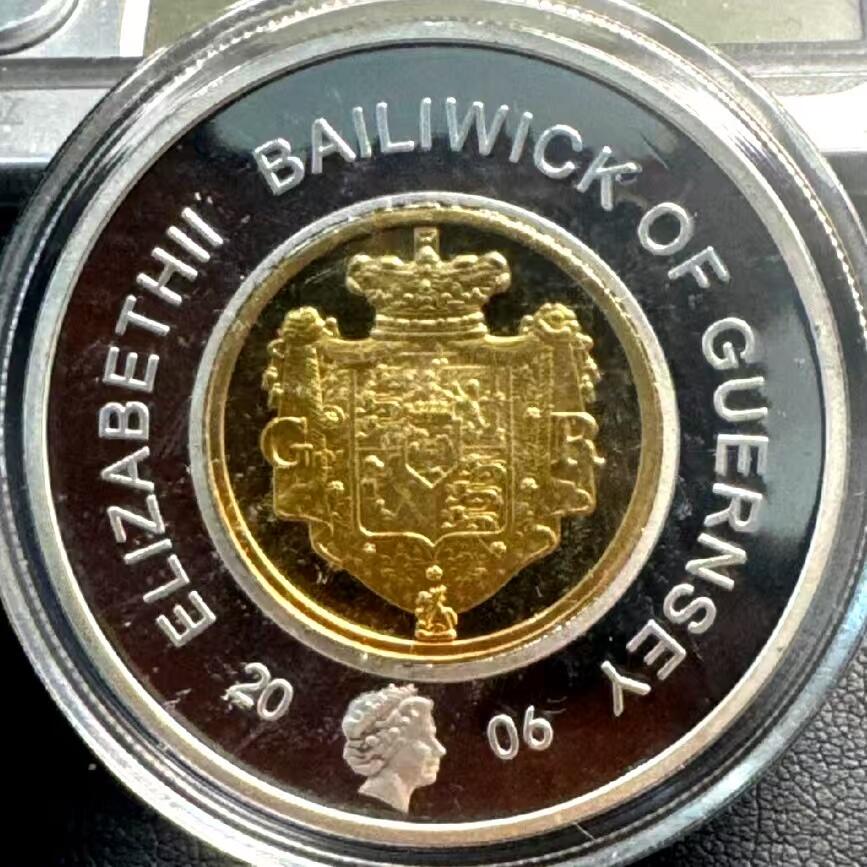长老汇蛇年精选第九十七场拍卖 根西2006年精制克朗型纪念币 母子币 君主系列 威廉四世， 发行量稀少