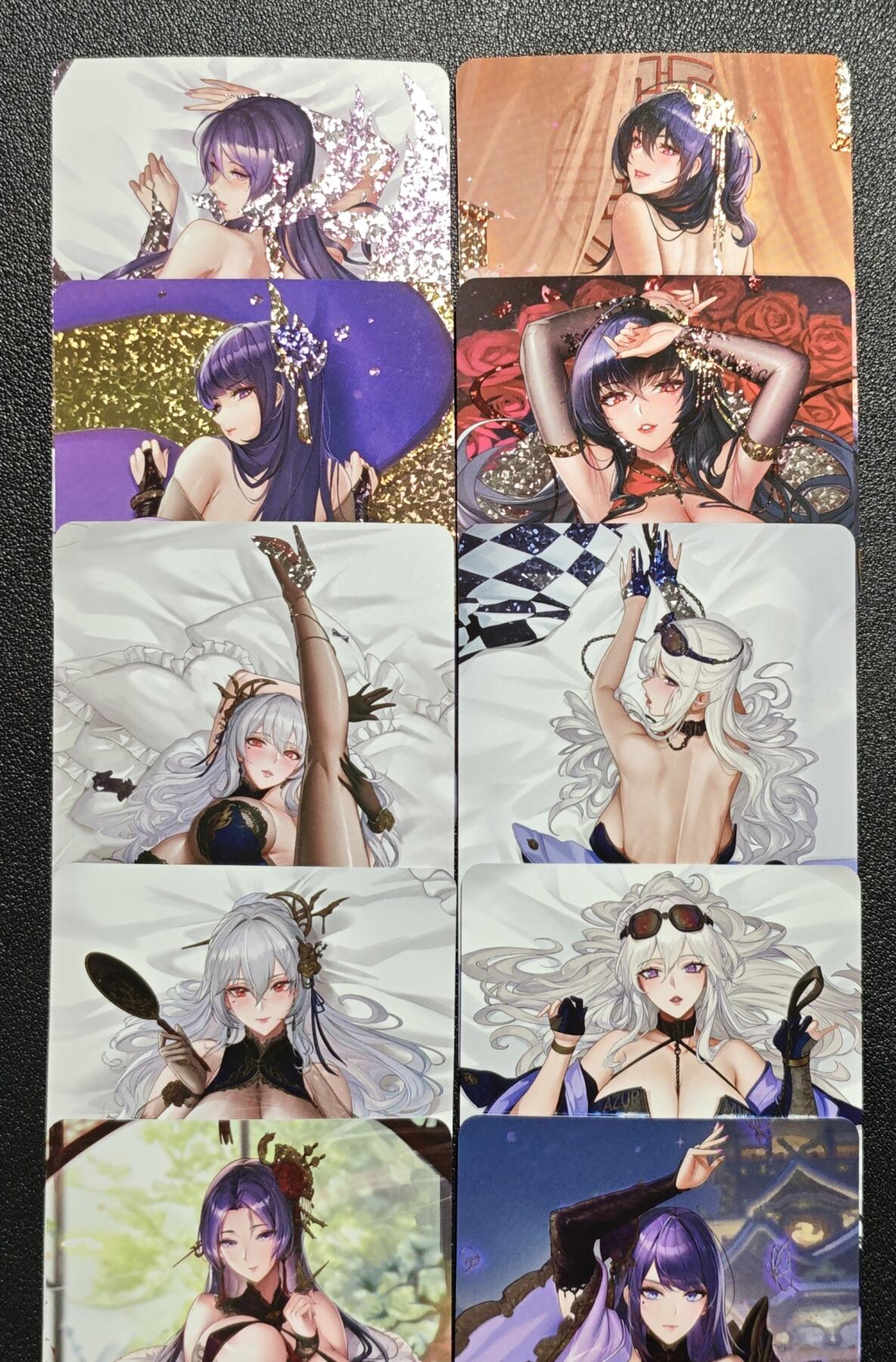 天玑星卡拍第168期《2.3周二截拍艺气风发》持续收拍收评中 满赠卡需备注 动漫美女 钻闪 十张 自制卡