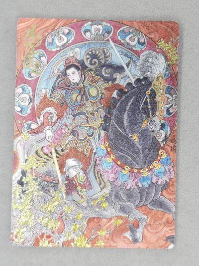 春节前倒数第二场！！龙虎卡牌-七四场（满200元包邮，无佣金，每周六结拍，欢迎送拍） - 【亲签 编号05】冷烫半粗卡 星宿文创 冯涛 生肖三娘·鼠