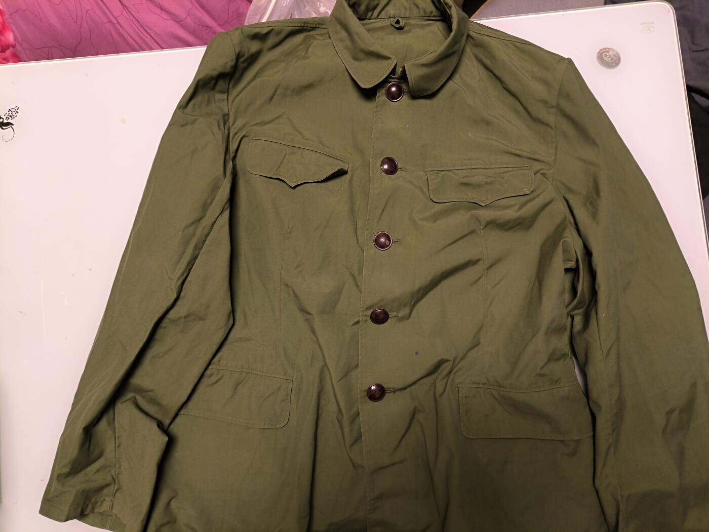 （店主清仓 大量自藏 制服徽章盛宴）罗岚⭐爱藏⭐甄选专拍第五场-分享拍场赚佣（实体经营） su-M65式陆干常服上衣 正三号尺码 适合170-175体型适中者穿着