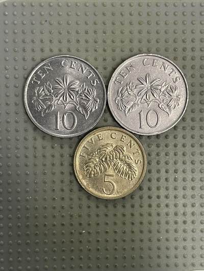 2026年第20场各国散币拍卖（总第170场） - 新加坡高盾版3枚