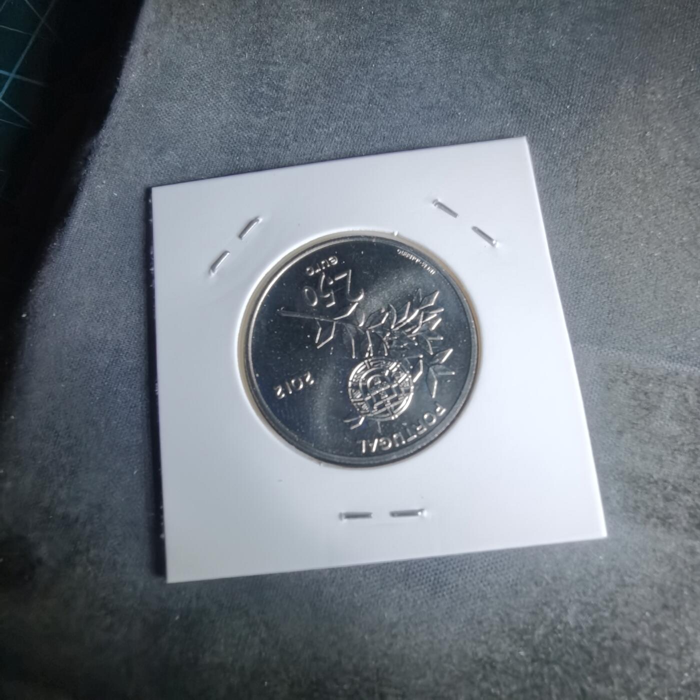 沼泽如烟--第981场 葡萄牙2012年2.5欧元纪念币