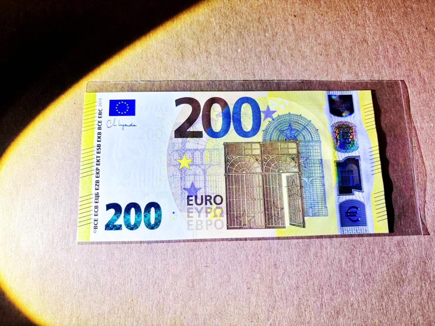 【Blue Auction】世界纸币精拍第781期——18级TOP拍卖/信誉/品质/专业/高效💫 【无47】欧盟 200欧元 全新UNC