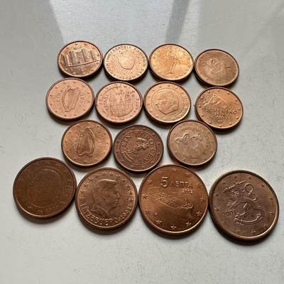 🌹外币初藏🌹🐯2026年第14场  每周二四六晚8️⃣点 接代拍 - 欧分一组