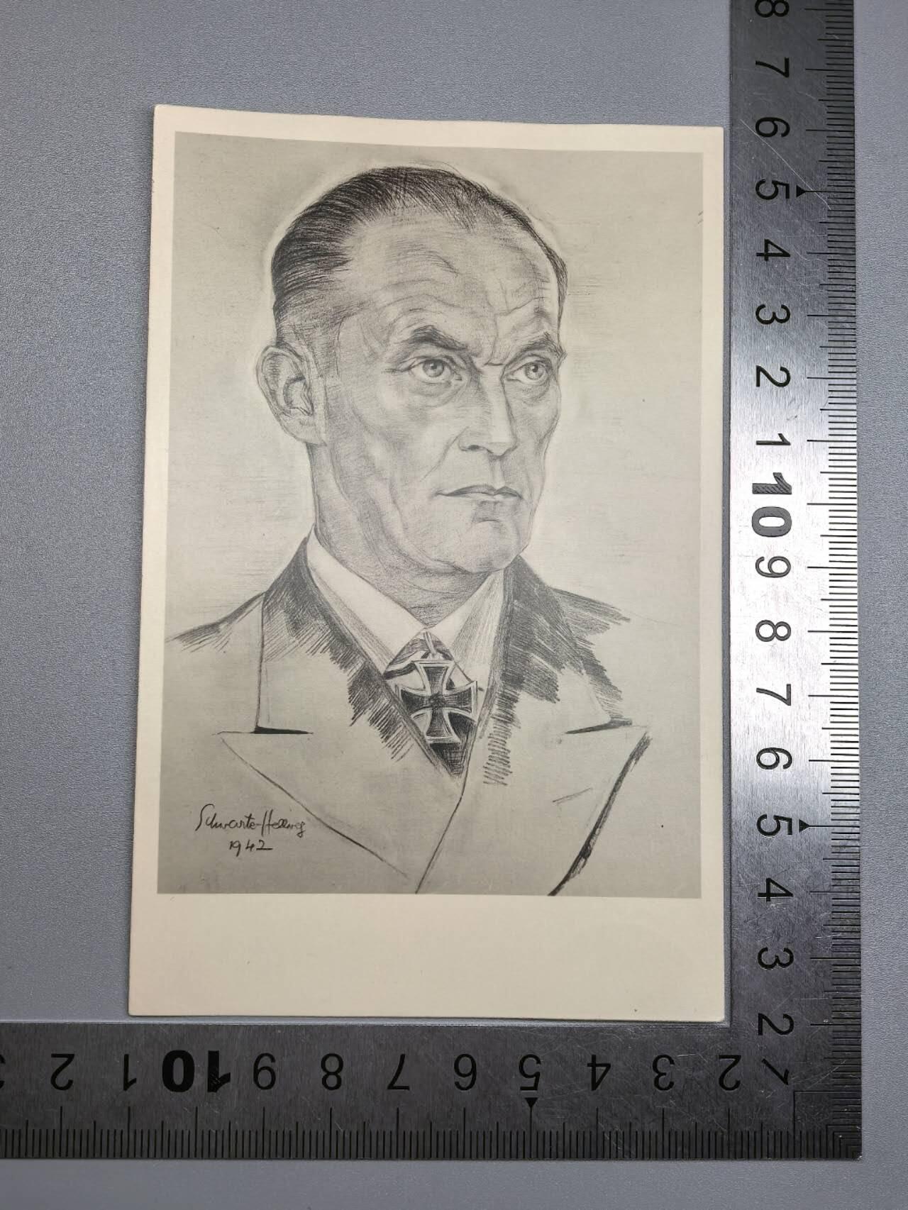 小驴勋章奖章收藏1月31日周六晚六点拍卖（珍爱和平，收藏战争，铭记历史，勿忘国耻，忠党爱国。有偿代拍，送拍规则在简介最后，参拍须阅读规则后再参拍，关系到运费包装发货时效真假辨别等关键信息，拍卖时不再发原图，看大图店主微信码在拍卖店铺介绍里） 德国WWII海军上将、骑士铁十字勋章获得者、波罗的海海军基地总司令、39-42年S-boat（鱼雷快艇）部队总司令、汉斯·比托战后签名明信片，抗日战争时期国军使用德制S快艇偷袭日军出云号，我解放军曾在南京缴获S艇