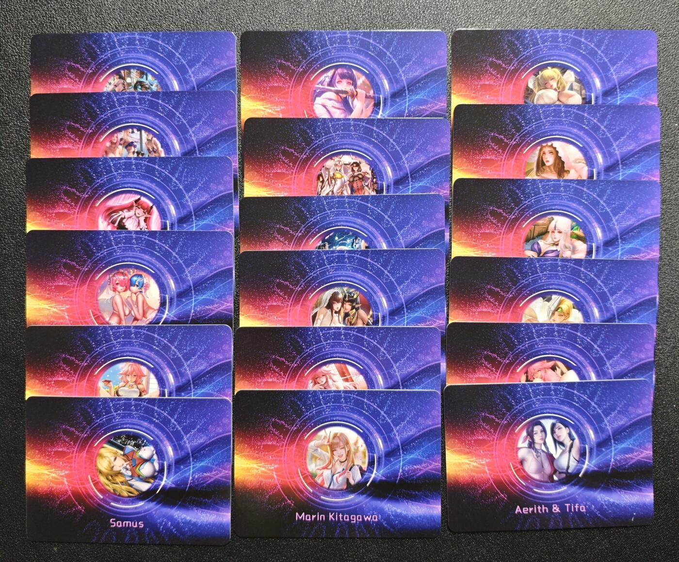 天玑星卡拍第168期《2.3周二截拍艺气风发》持续收拍收评中 满赠卡需备注 动漫美女 星光 十八张 自制卡